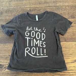 Rylee & cru “let the good times roll” tee size 2/3y